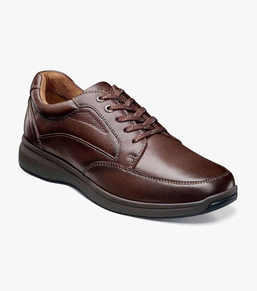 Men Florsheim Comfortech | Great Lakes Brown Tumbled