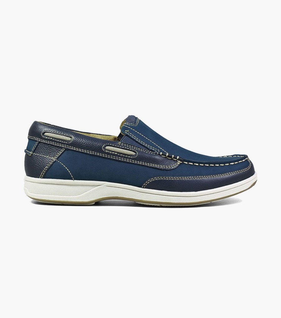 Men Florsheim Loafers | Lakeside Navy