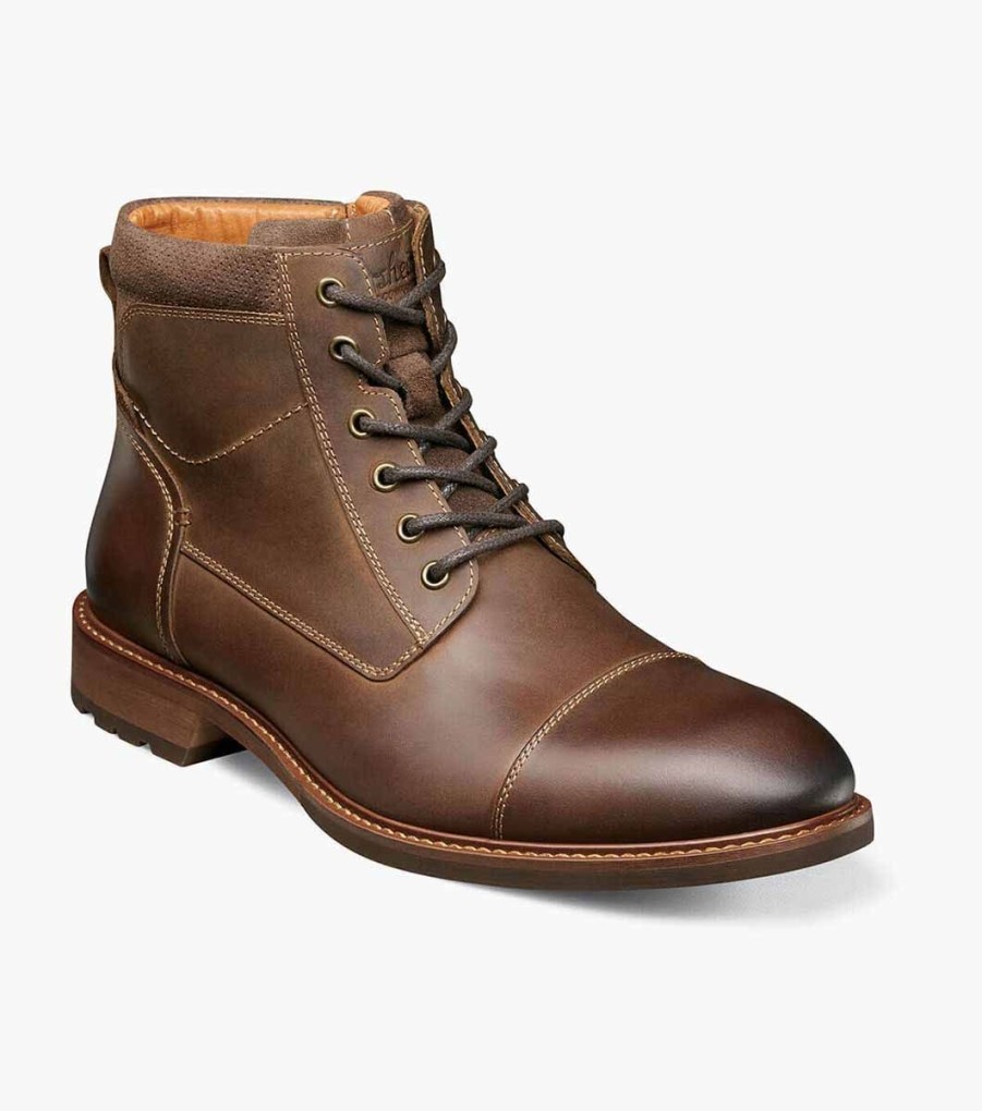 Men Florsheim Boots | Lodge Brown Ch