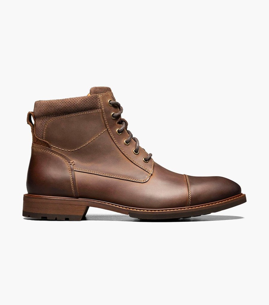 Men Florsheim Boots | Lodge Brown Ch