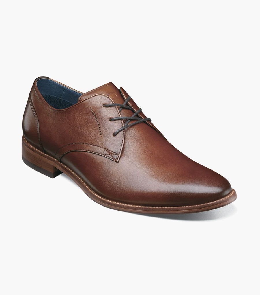 Men Florsheim Dress | Flex Cognac