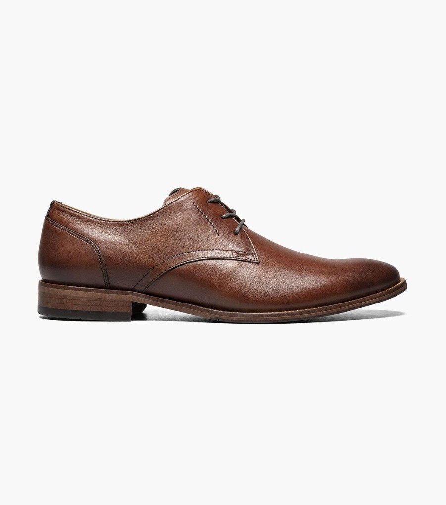 Men Florsheim Dress | Flex Cognac