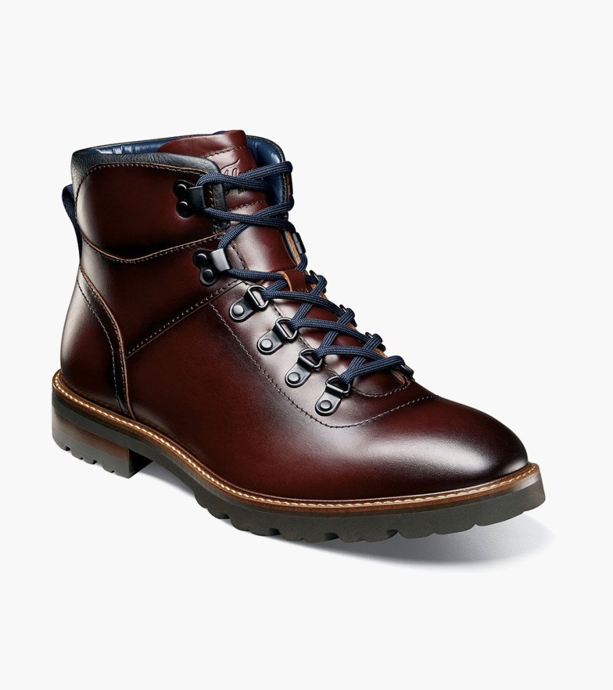 Men Florsheim Boots | Renegade Burgundy