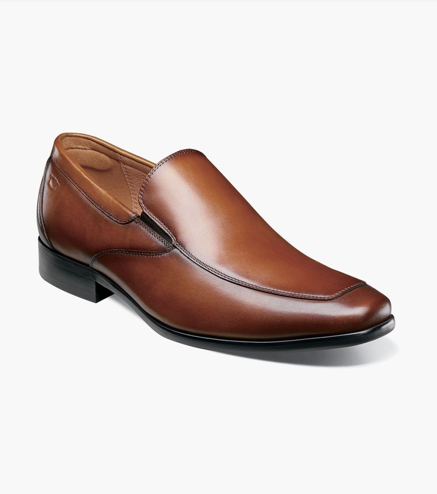 Men Florsheim Loafers | Postino Cognac Smooth