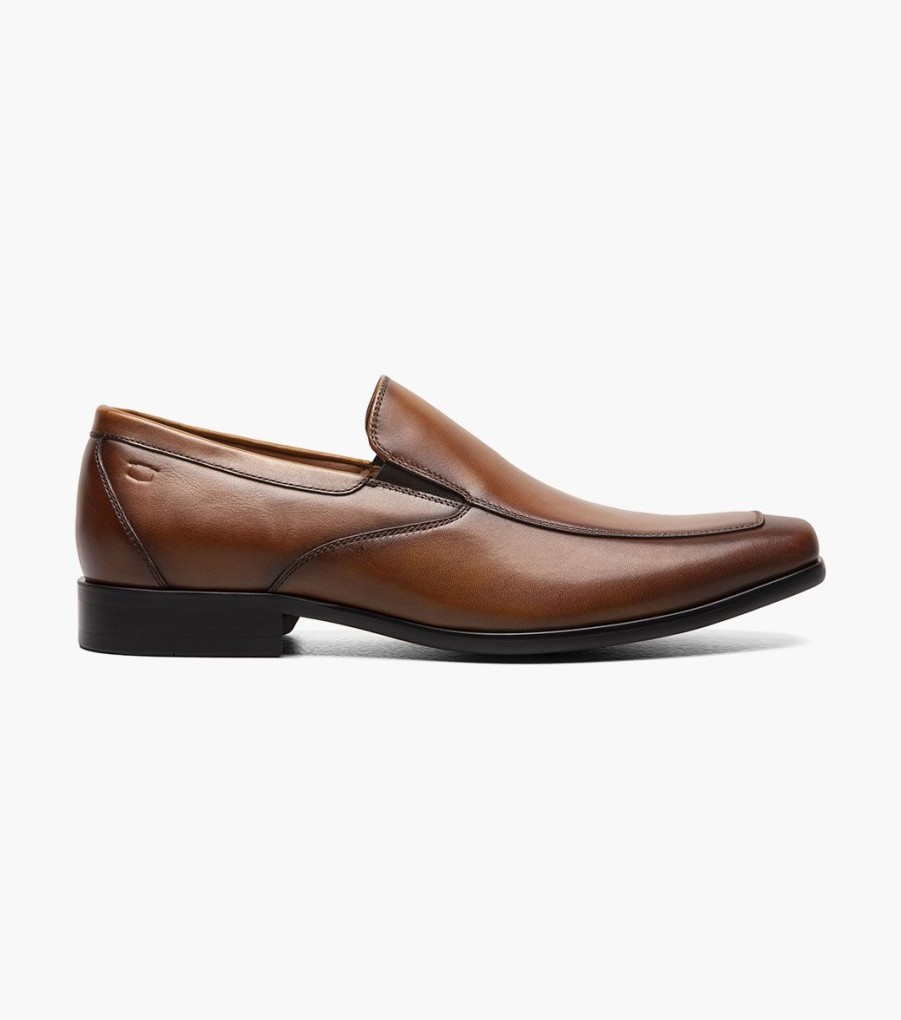 Men Florsheim Loafers | Postino Cognac Smooth