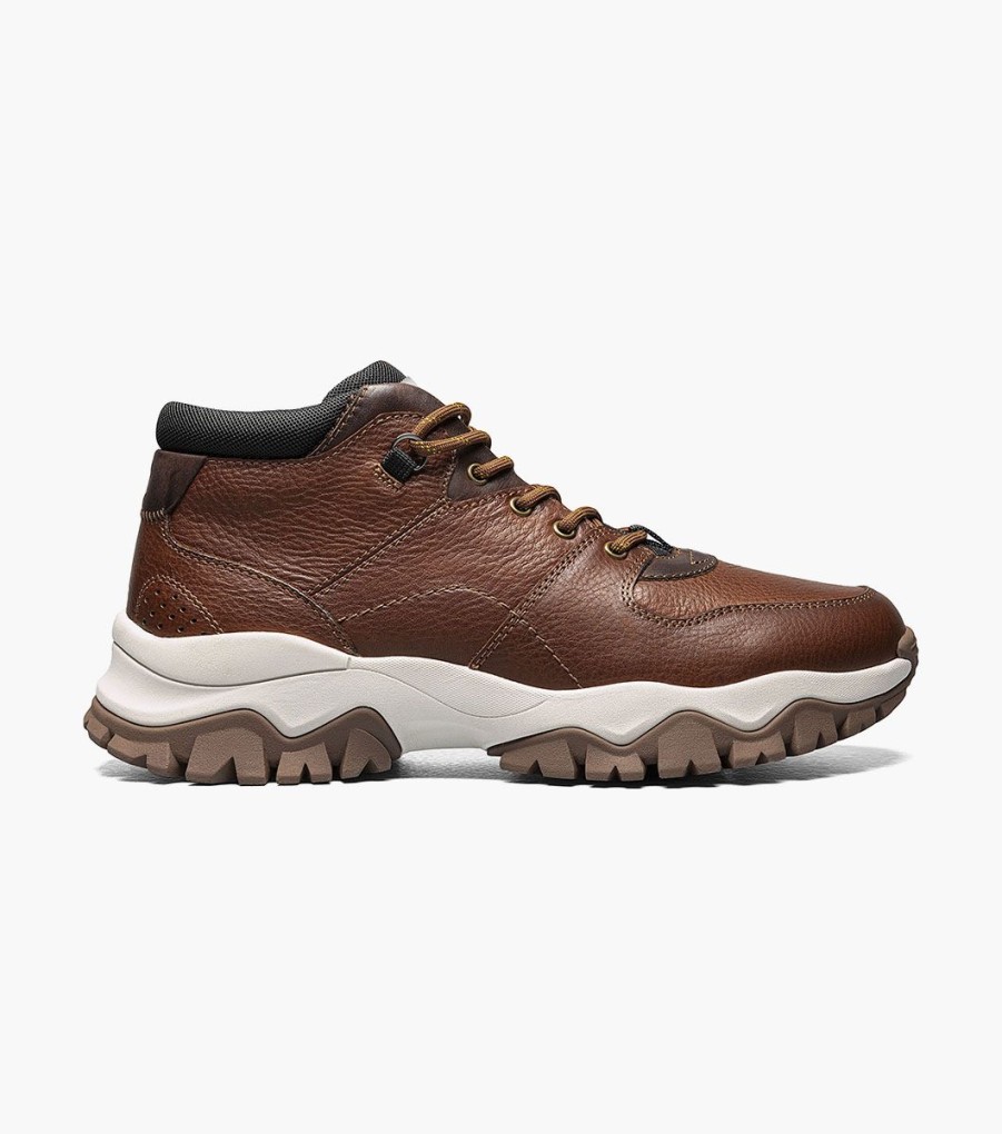 Men Florsheim Casual | Xplor Cognac Tumbled