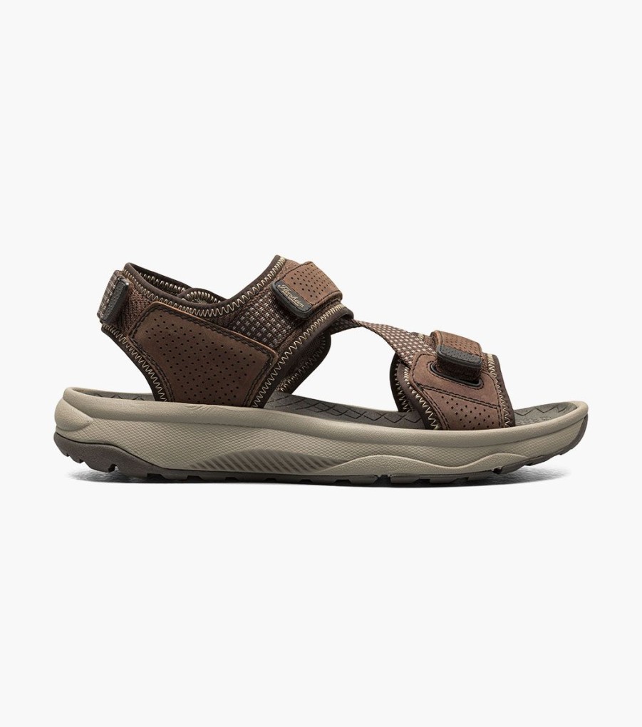 Men Florsheim Sandals | Tread Lite Brown Ch