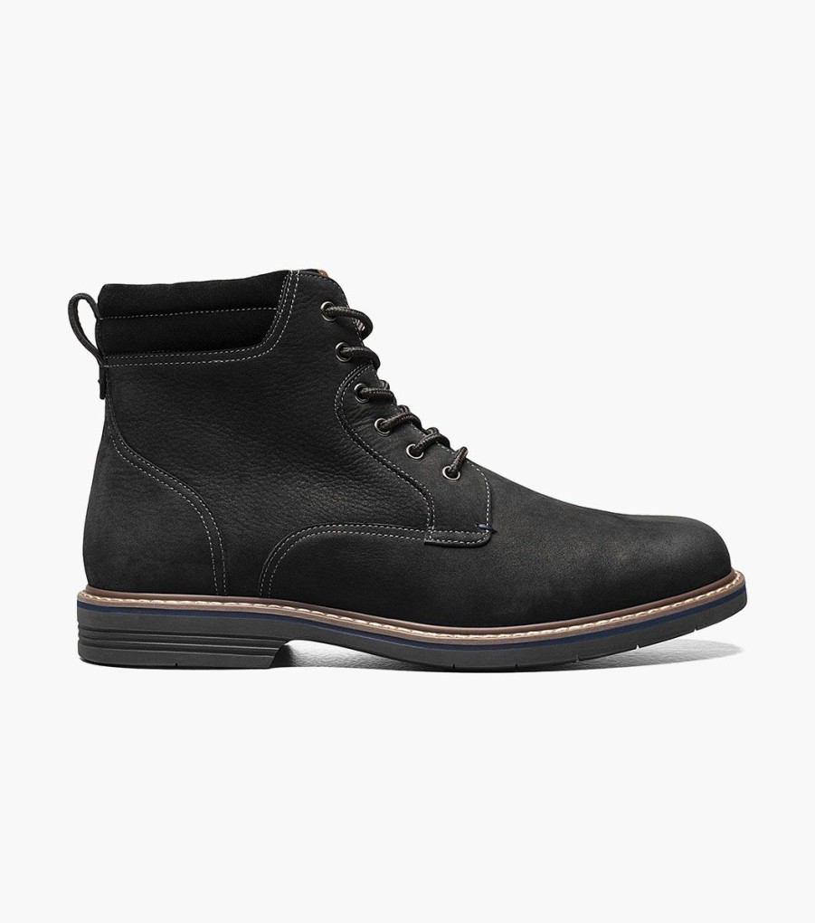 Men Florsheim Boots | Norwalk Black Nubuck