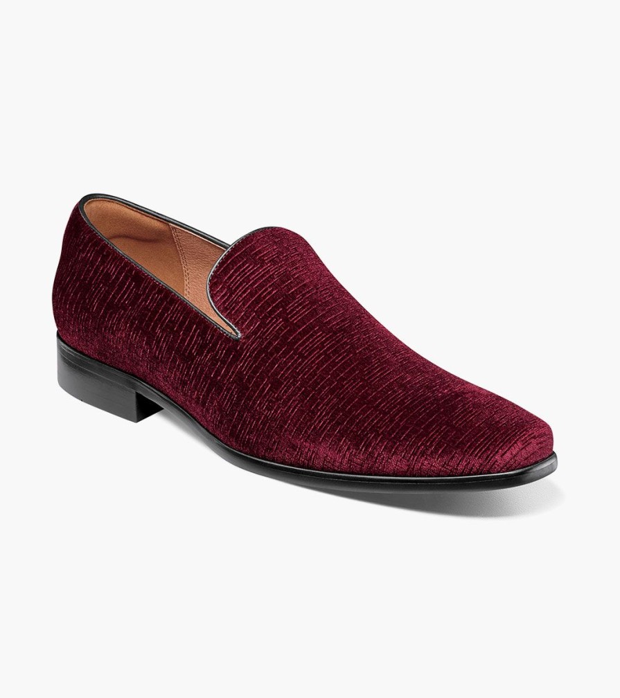 Men Florsheim Loafers | Postino Burgundy