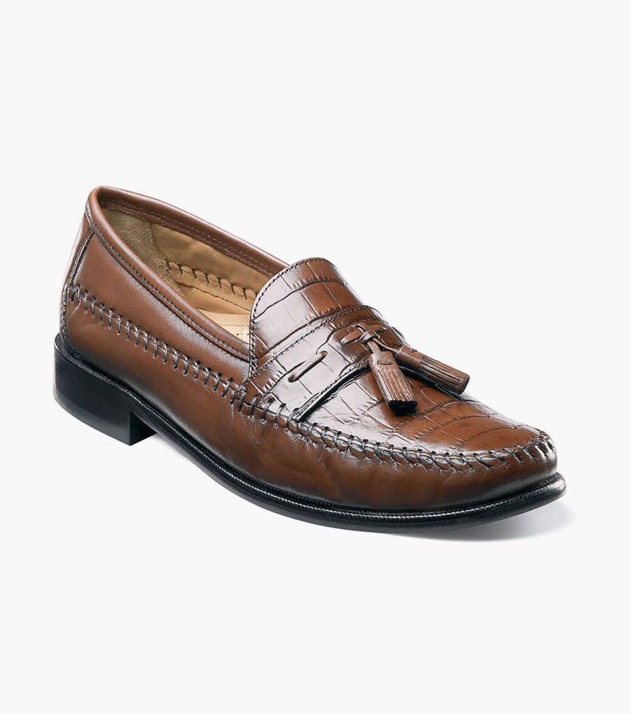 Men Florsheim Loafers | Pisa Cognac