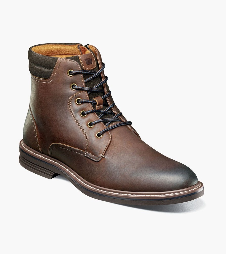 Men Florsheim Boots | Norwalk Brown Ch