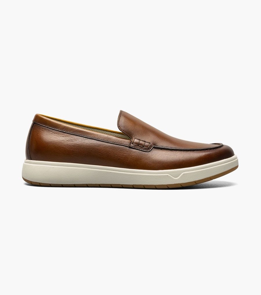 Men Florsheim Loafers | Heist Cognac