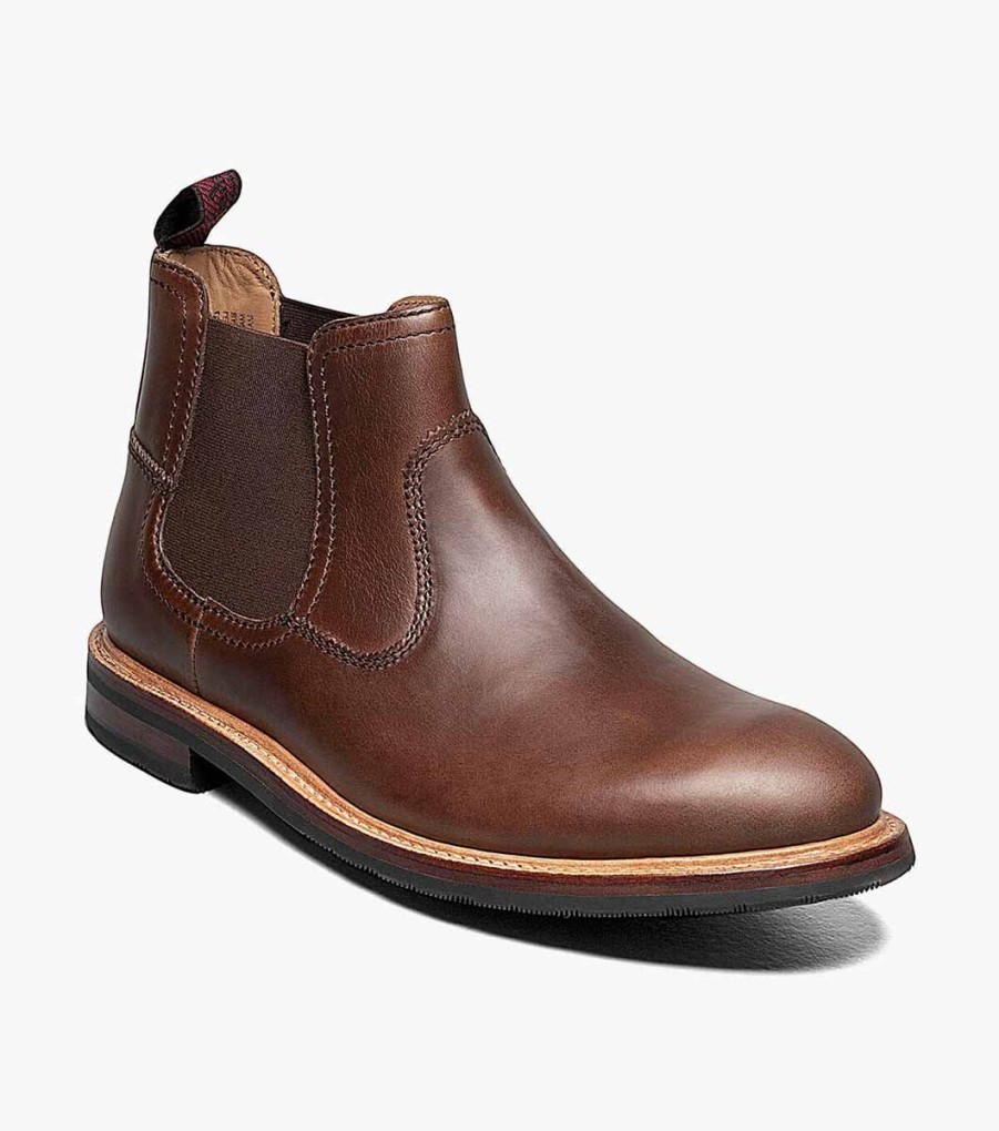 Men Florsheim Boots | Foundry Brown