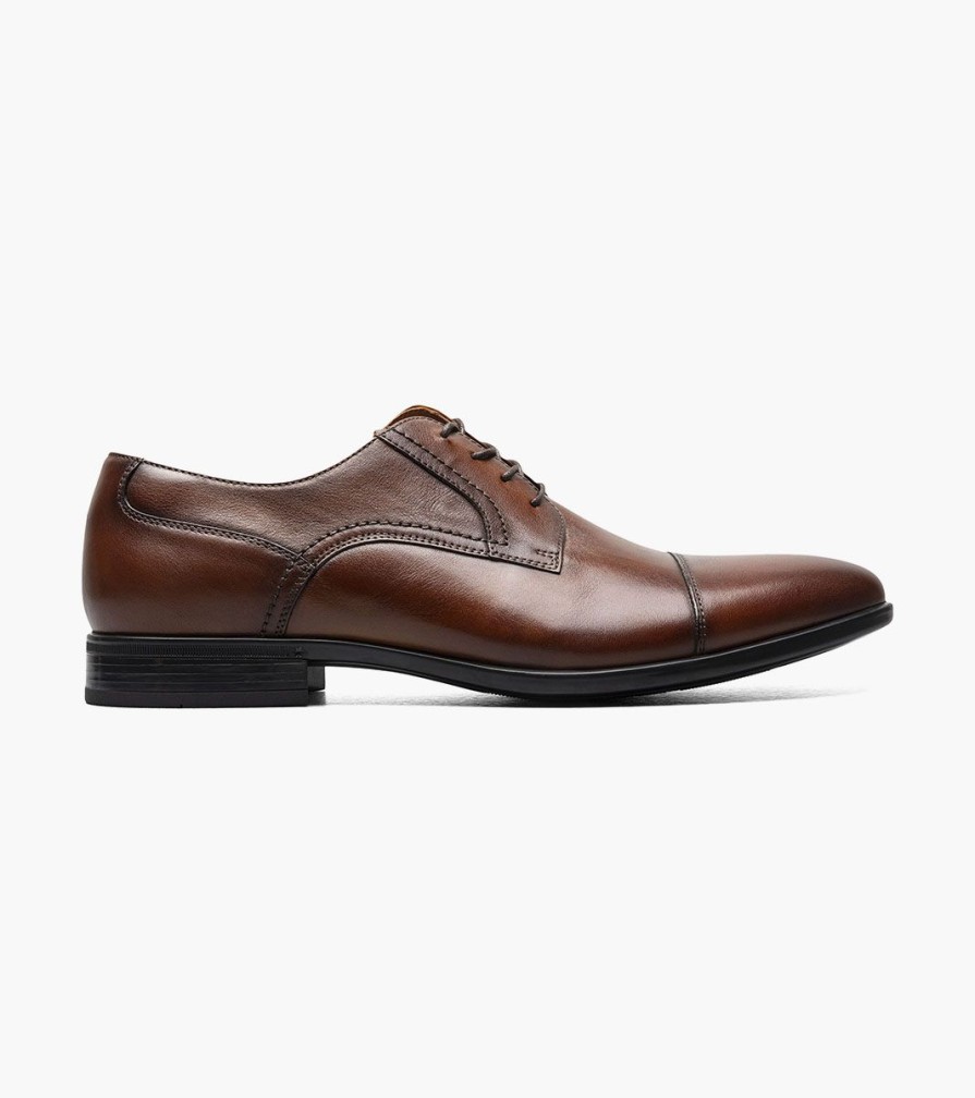 Men Florsheim Dress | Zaffiro Cognac