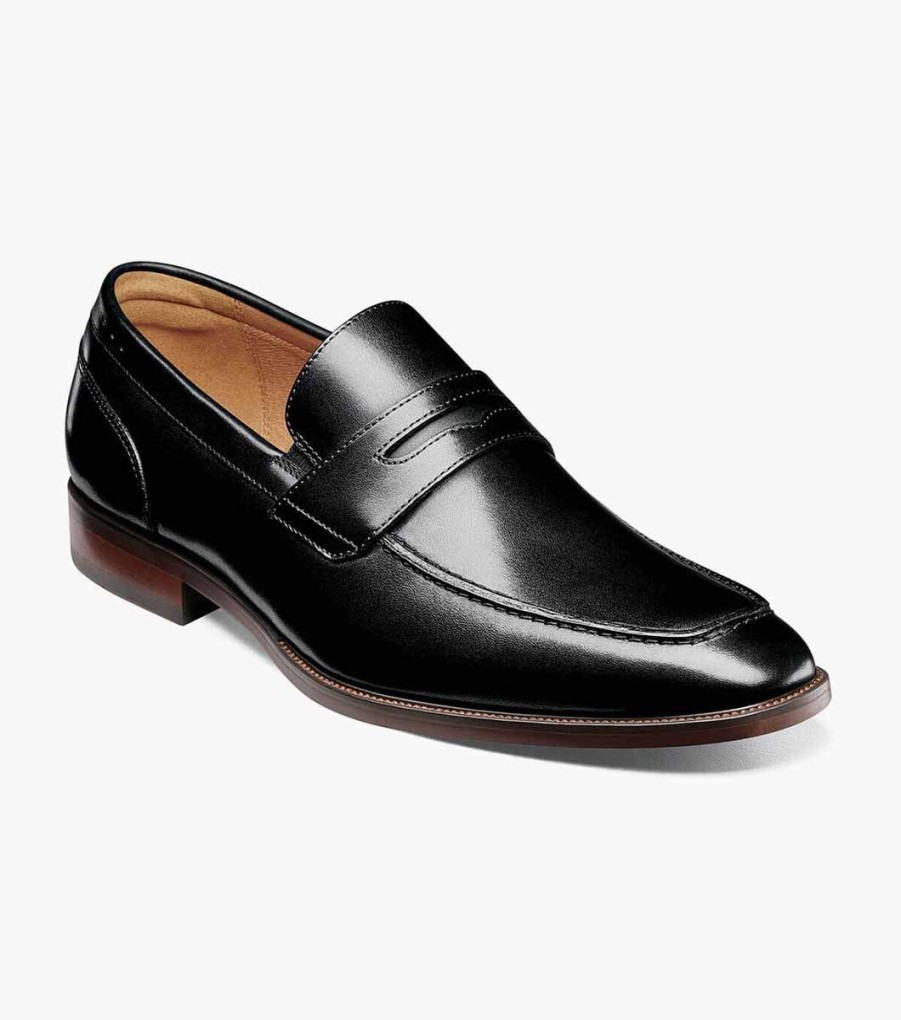 Men Florsheim Loafers | Sorrento Black