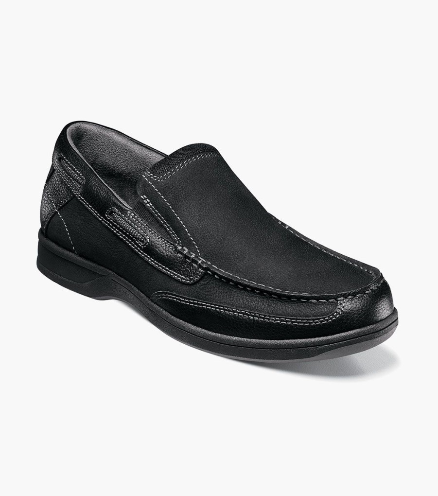 Men Florsheim Loafers | Lakeside Black