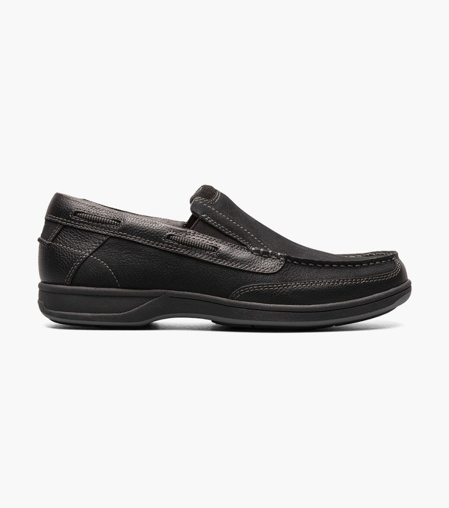 Men Florsheim Loafers | Lakeside Black