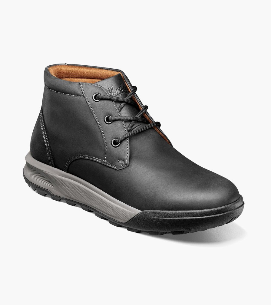 Men Florsheim Boots | Trail Mix Black Ch