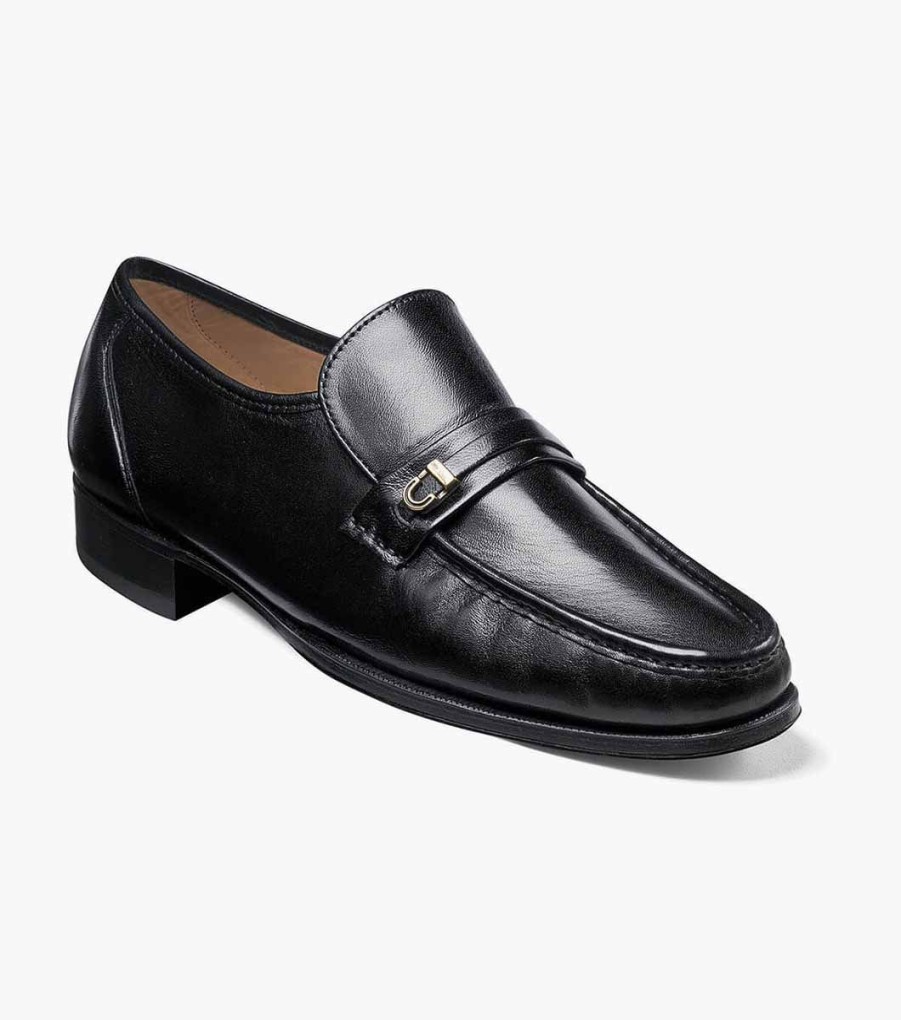 Men Florsheim Loafers | Como Black