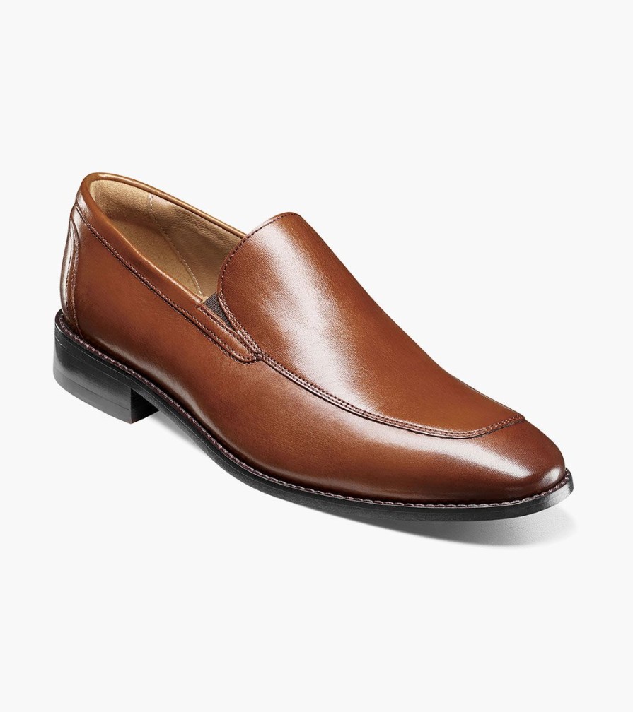 Men Florsheim Loafers | Conetta Cognac