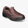 Men Florsheim Safety | Lucky Work Composite Toe Brown