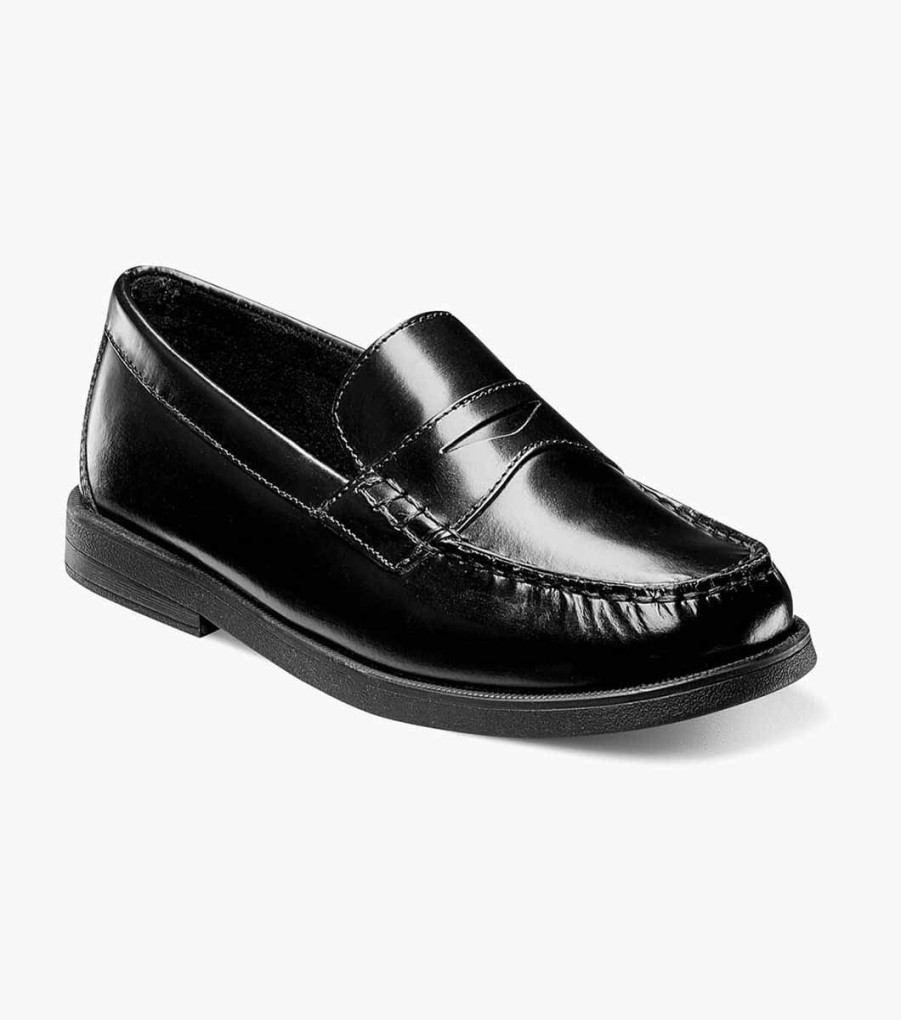 Kids Florsheim | Croquet Jr. Black