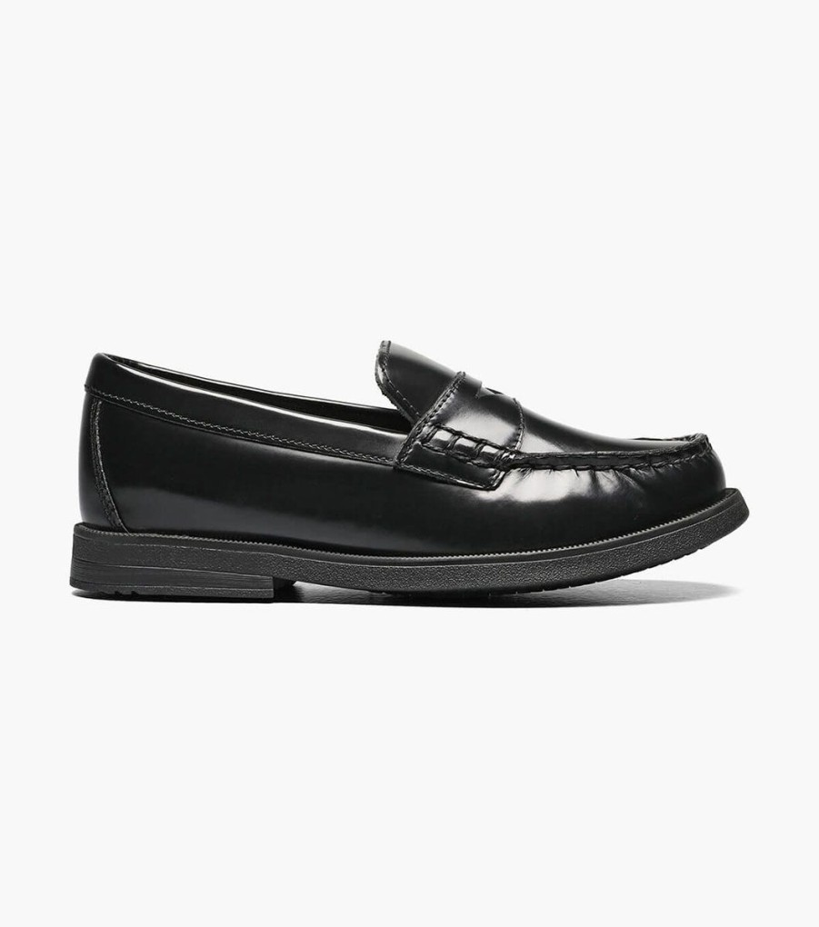 Kids Florsheim | Croquet Jr. Black