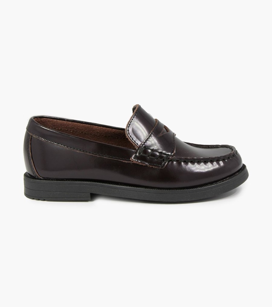 Kids Florsheim | Croquet Jr. Burgundy