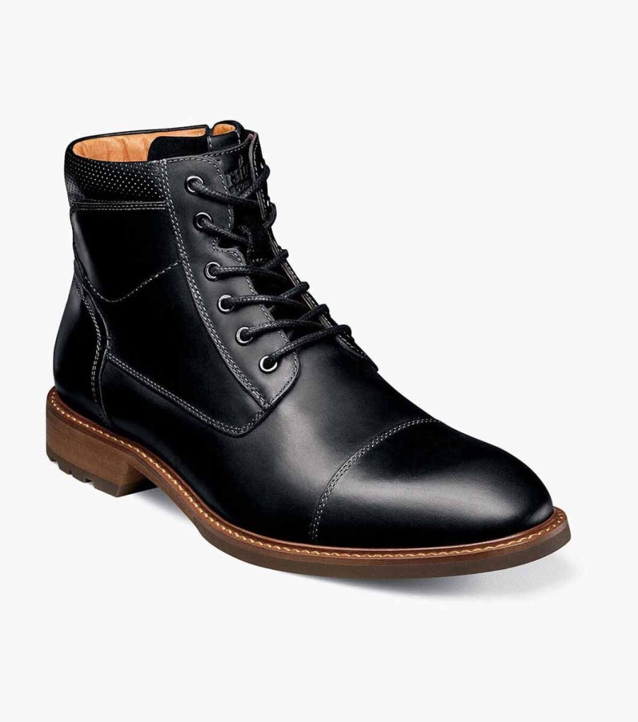 Men Florsheim Boots | Lodge Black Ch