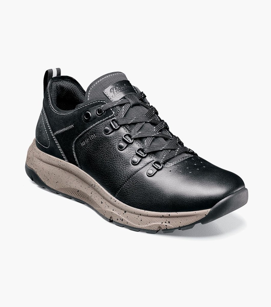 Men Florsheim Sneakers | Tread Lite Black Tumbled