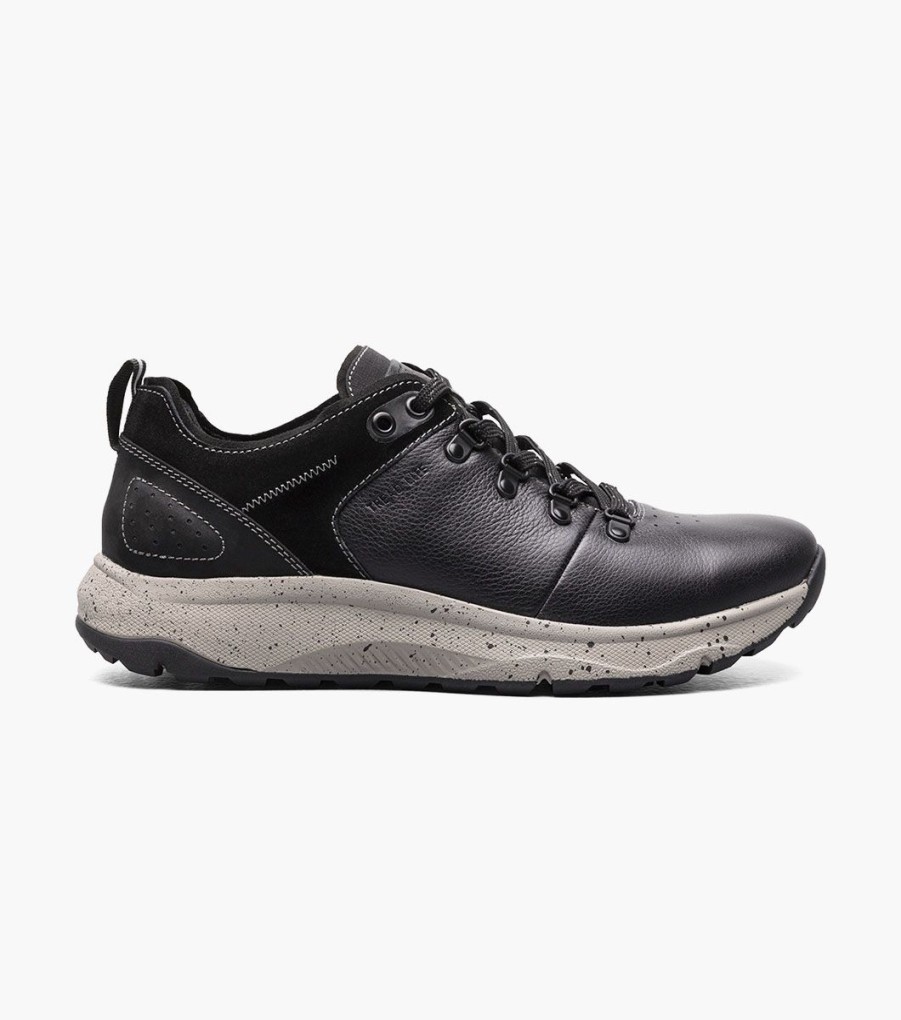 Men Florsheim Sneakers | Tread Lite Black Tumbled