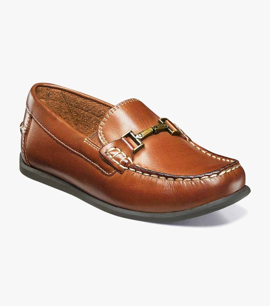 Kids Florsheim | Jasper Jr. Saddle Tan