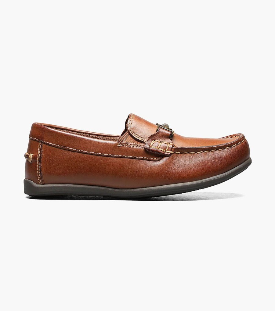 Kids Florsheim | Jasper Jr. Saddle Tan