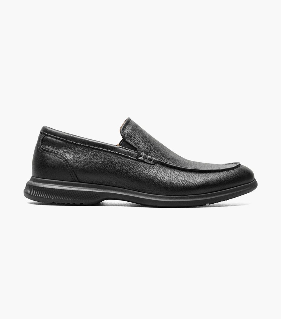 Men Florsheim Loafers | Hamptons Black