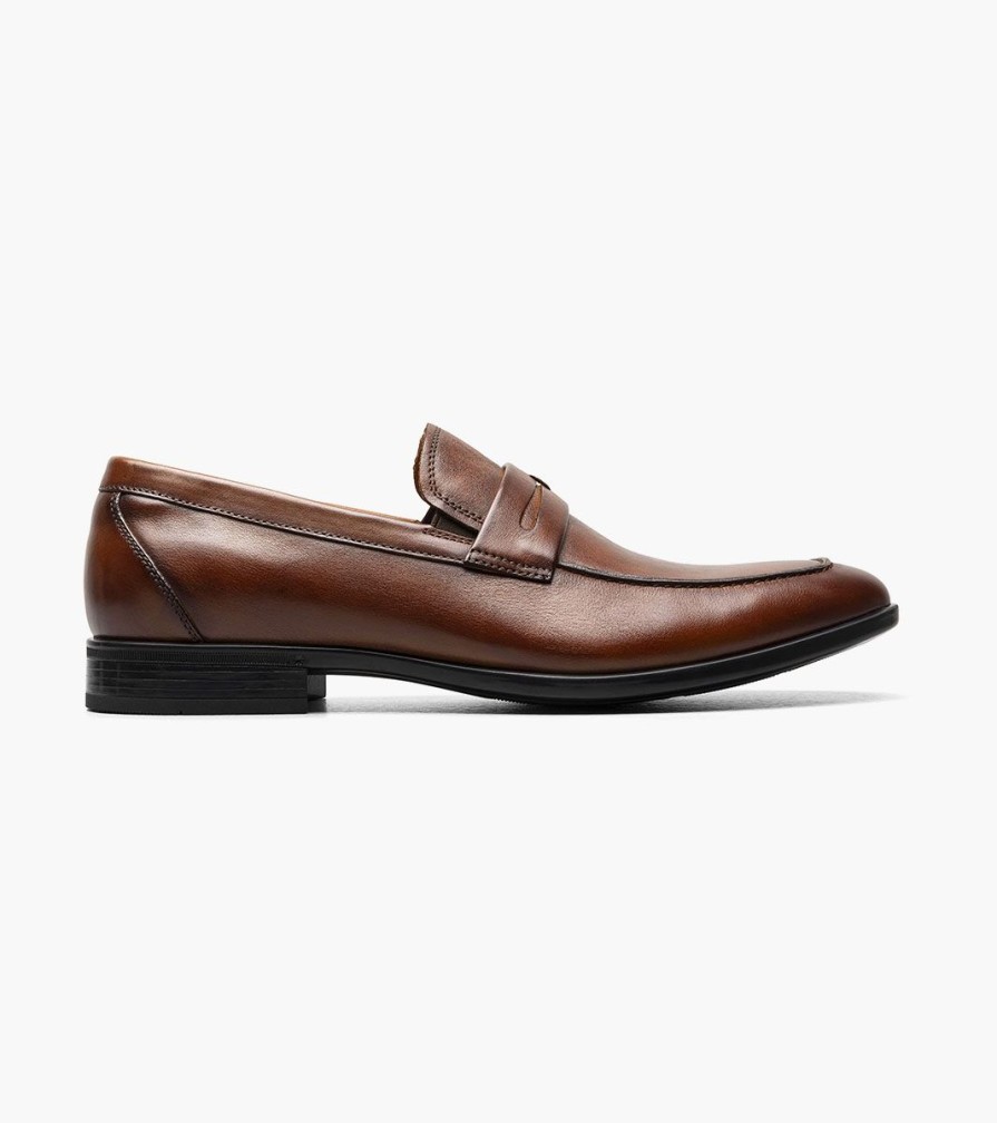 Men Florsheim Dress | Zaffiro Cognac