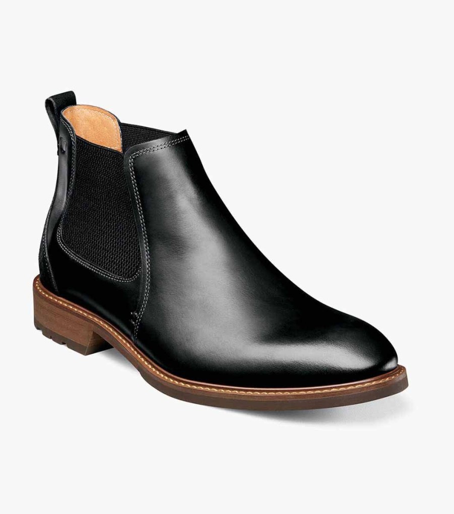 Men Florsheim Boots | Lodge Black Ch