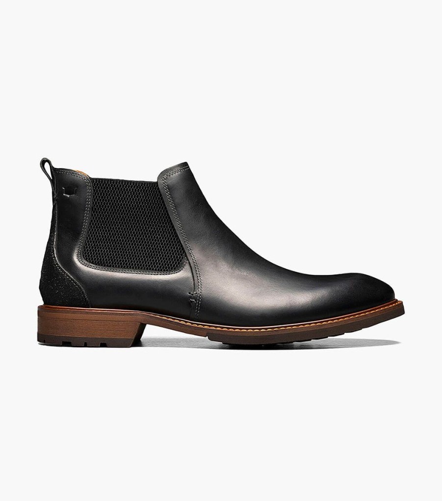 Men Florsheim Boots | Lodge Black Ch