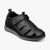 Men Florsheim Sandals | Venture Black Ch