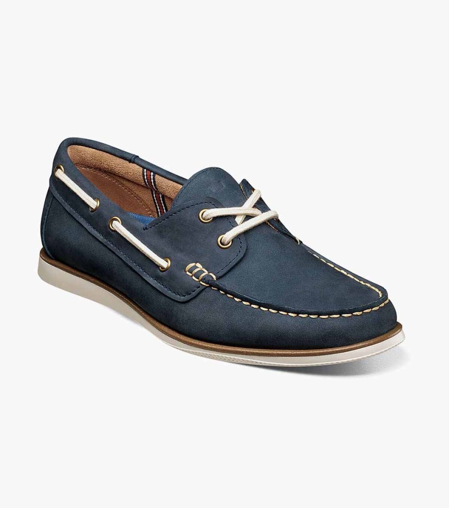 Men Florsheim Casual | Atlantic Navy