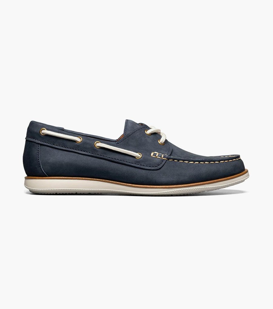 Men Florsheim Casual | Atlantic Navy