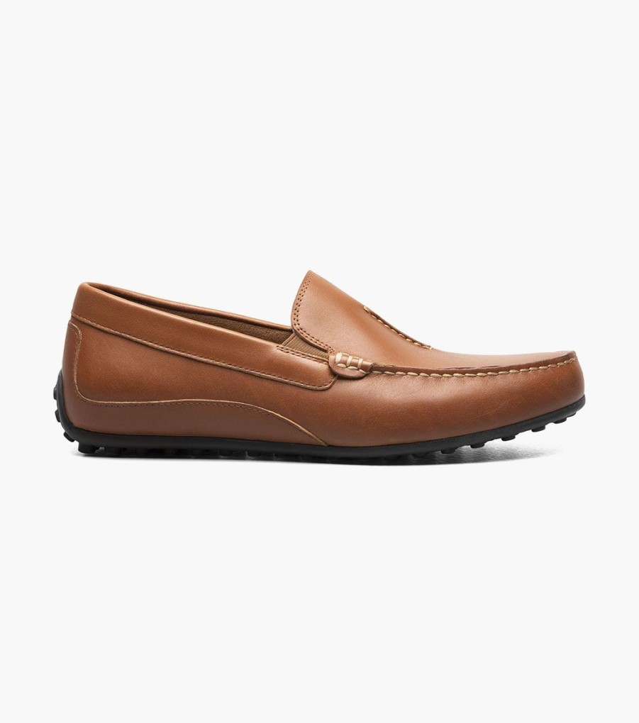 Men Florsheim Dress | Throttle Saddle Tan