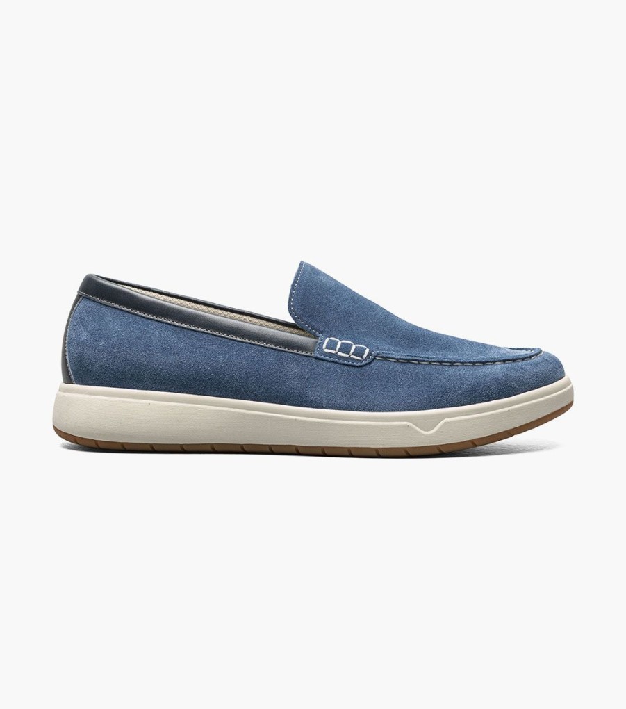 Men Florsheim Loafers | Heist Blue Suede