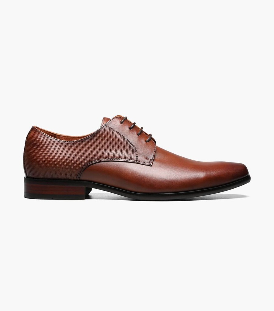 Men Florsheim Dress | Postino Cognac