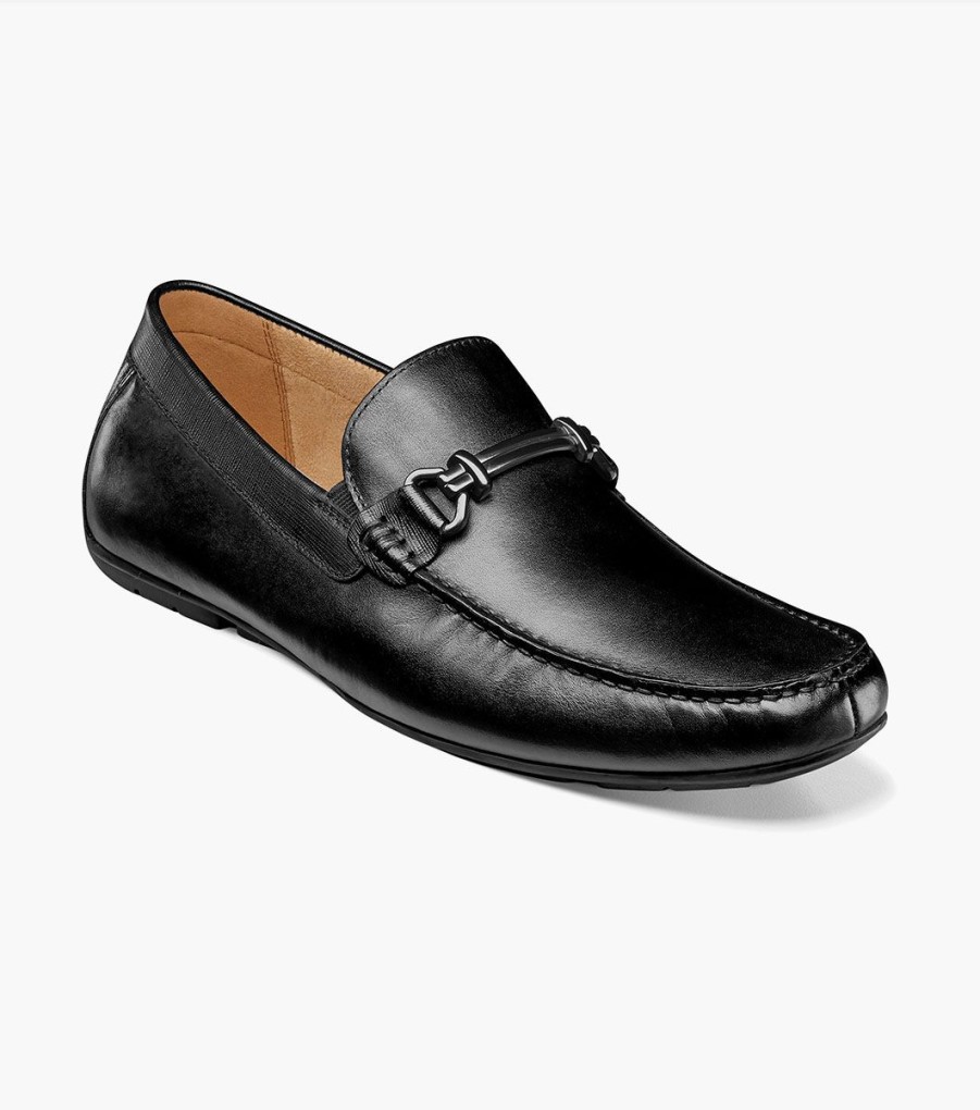 Men Florsheim Loafers | Talladega Black