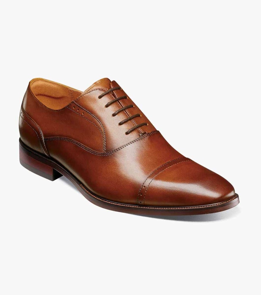 Men Florsheim Dress | Sorrento Cognac