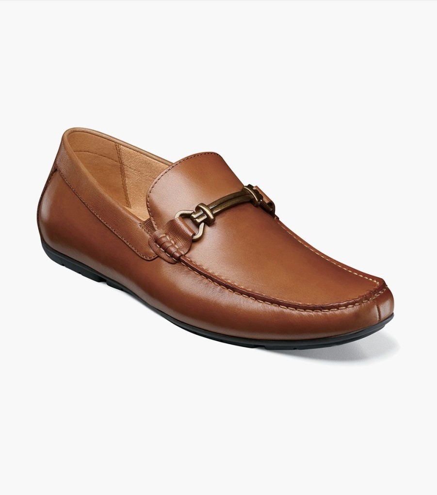 Men Florsheim Loafers | Talladega Cognac