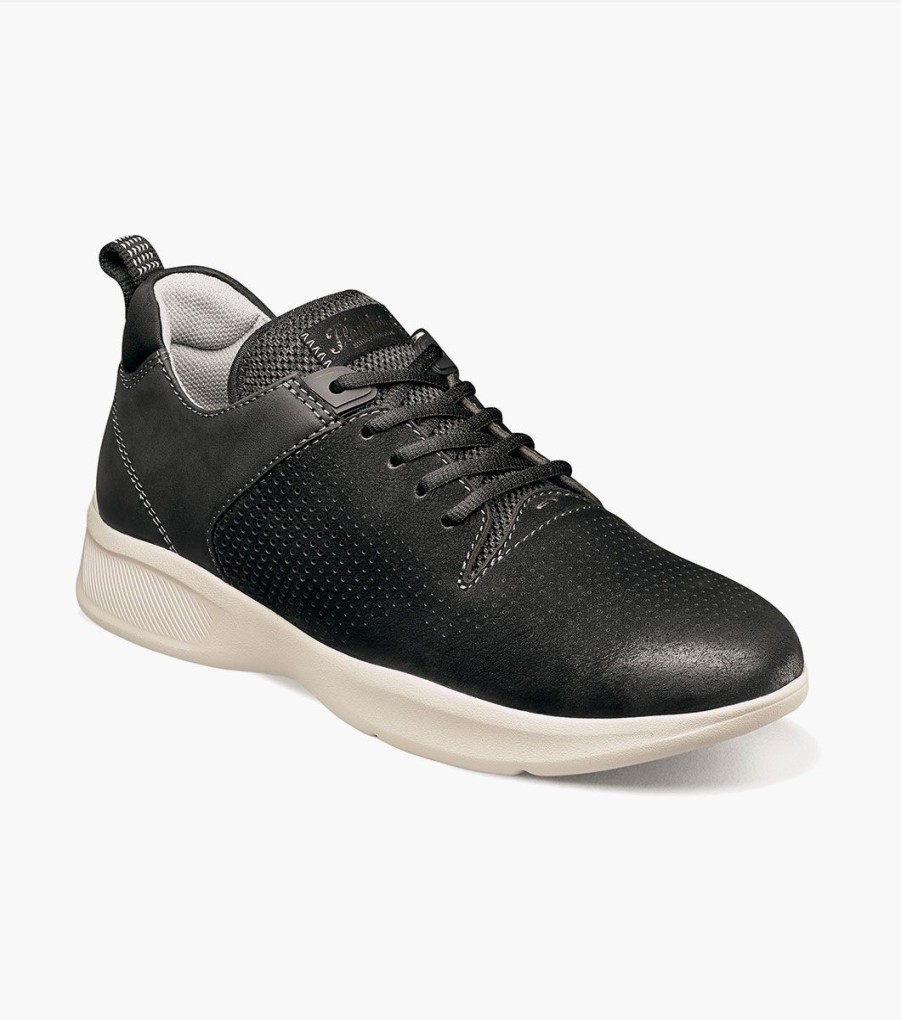 Men Florsheim Sneakers | Studio Black Nubuck