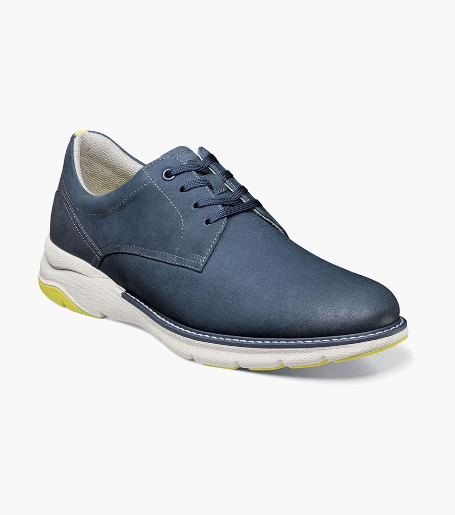 Men Florsheim Sneakers | Frenzi Navy Nubuck