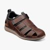 Men Florsheim Sandals | Venture Brown Ch