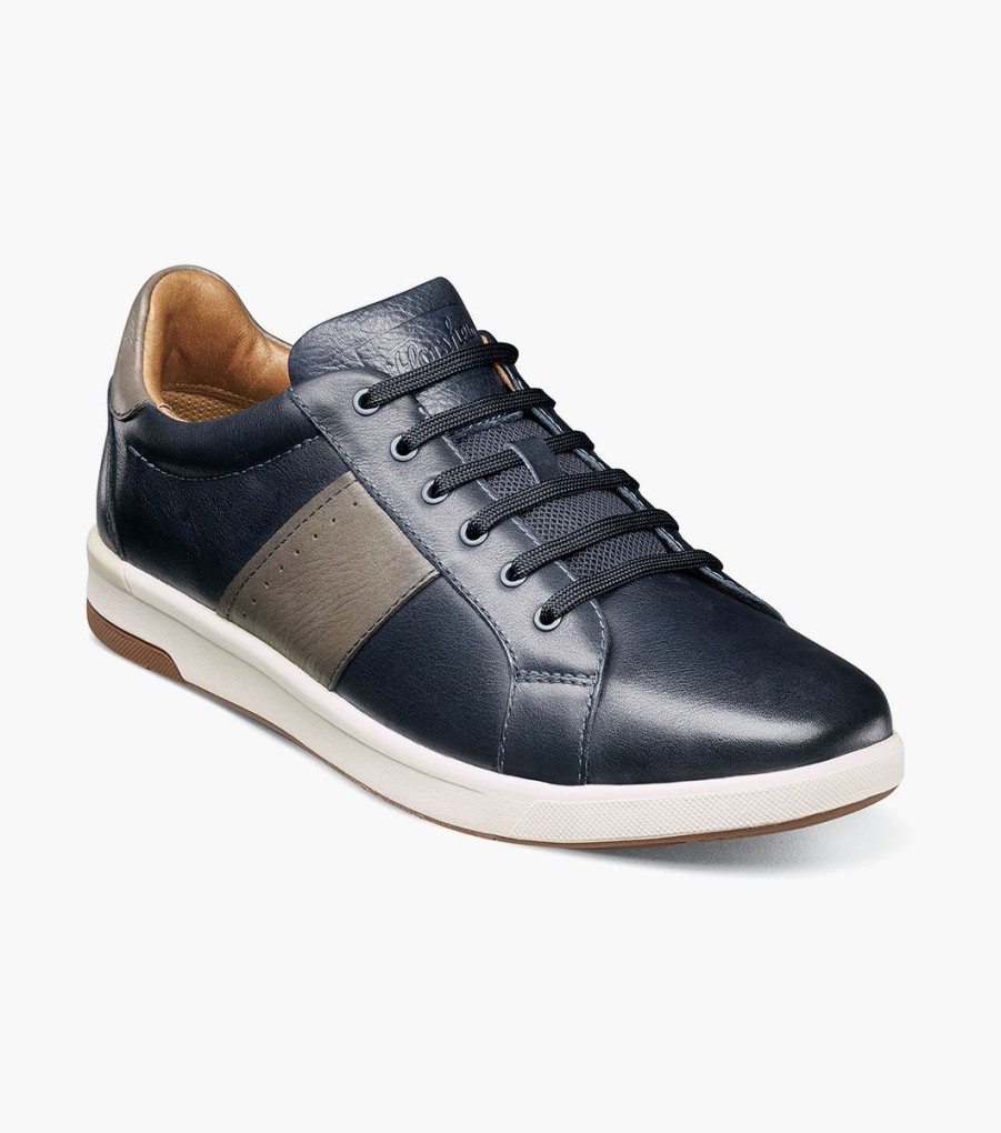 Men Florsheim Sneakers | Crossover Navy